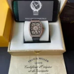Iced Franck Muller Vanguard V45 SC DT D CD 5N Rose Gold - Image 6